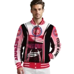 custom detroit pistons mesh effect red black varsity jacket best selling.webp