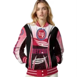 custom detroit pistons mesh effect red black varsity jacket best selling.webp