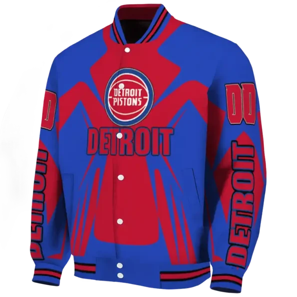 custom detroit pistons spider mark red varsity jacket best selling.webp