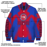 custom detroit pistons spider mark red varsity jacket best selling.webp