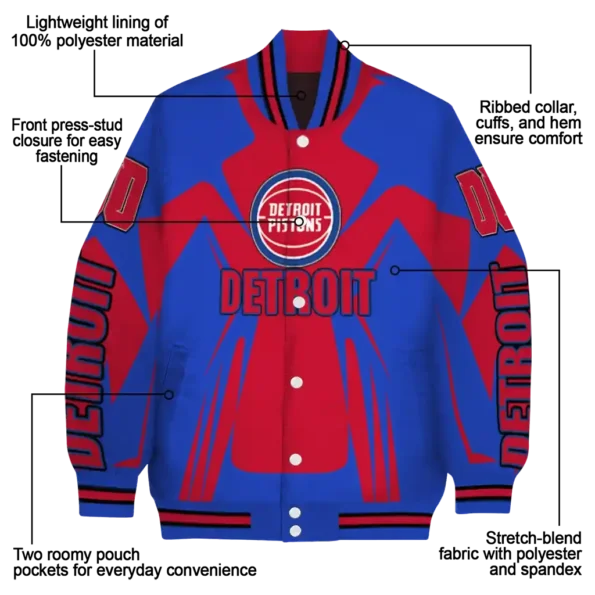 custom detroit pistons spider mark red varsity jacket new arrival.webp