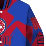 custom detroit pistons spider mark red varsity jacket best selling.webp