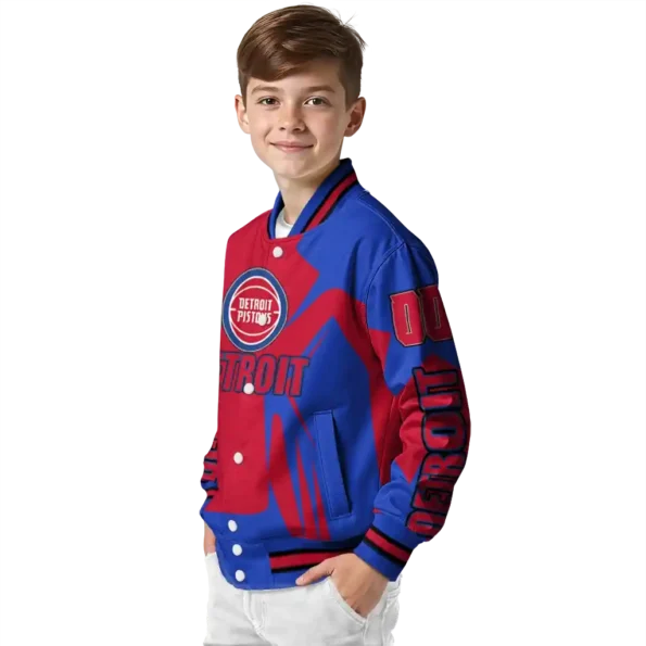 custom detroit pistons spider mark red varsity jacket trendy.webp