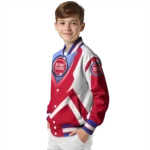 custom detroit pistons v stripes red white varsity jacket best selling.webp
