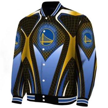 custom golden state warriors mesh chest black varsity jacket best selling.webp