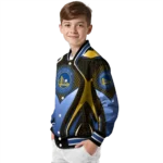 custom golden state warriors mesh chest black varsity jacket best selling.webp