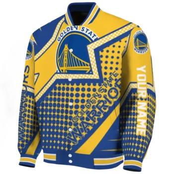 custom golden state warriors star burst blue varsity jacket best selling.webp