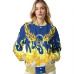 custom golden state warriors winged blaze blue white varsity jacket best selling.webp