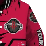 custom houston rockets hexagon cluster red black varsity jacket best selling.webp
