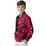 custom houston rockets hexagon cluster red black varsity jacket best selling.webp