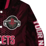 custom houston rockets hexagon mesh red black varsity jacket best selling.webp