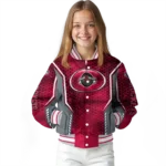 custom houston rockets power plate red varsity jacket best selling.webp