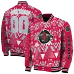 custom houston rockets pyramid shapes red varsity jacket best selling.webp