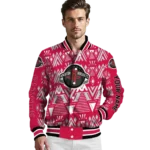 custom houston rockets pyramid shapes red varsity jacket best selling.webp