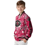 custom houston rockets pyramid shapes red varsity jacket best selling.webp