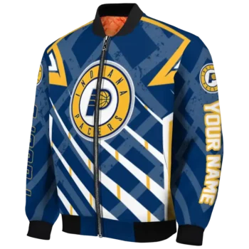 custom indiana pacers chevron angles blue bomber jacket best selling