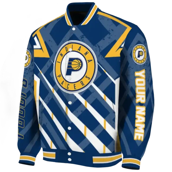 custom indiana pacers chevron angles blue varsity jacket best selling.webp
