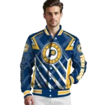 custom indiana pacers chevron angles blue varsity jacket best selling.webp