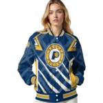 custom indiana pacers chevron angles blue varsity jacket best selling.webp