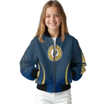 custom indiana pacers chevron arrow blue bomber jacket best selling