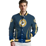 custom indiana pacers chevron arrow blue varsity jacket best selling.webp