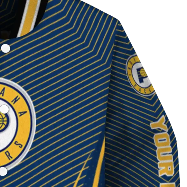 custom indiana pacers chevron arrow blue varsity jacket premium grade.webp
