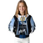 custom indiana pacers mesh effect blue black bomber jacket best selling