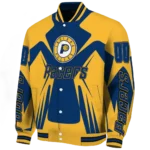 custom indiana pacers spider mark blue varsity jacket best selling.webp