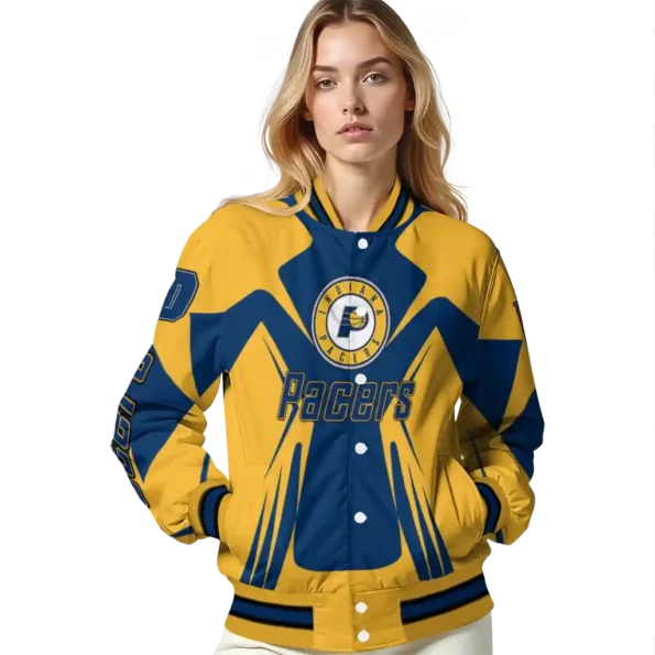 custom indiana pacers spider mark blue varsity jacket latest model.webp
