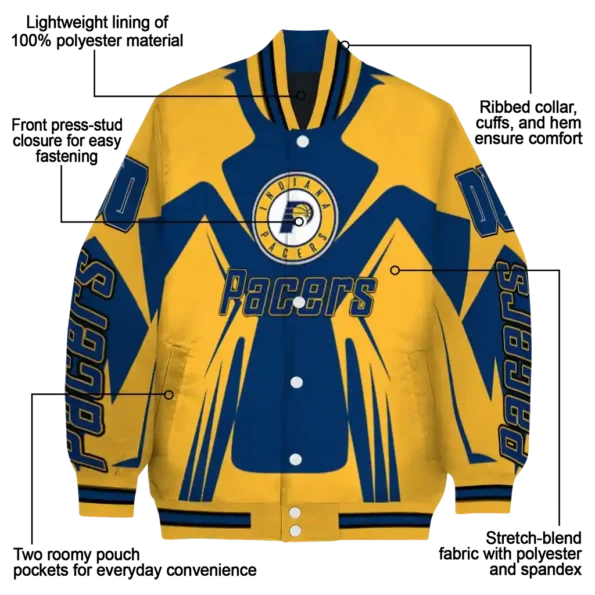 custom indiana pacers spider mark blue varsity jacket new arrival.webp