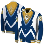 custom indiana pacers v stripes blue white varsity jacket best selling.webp