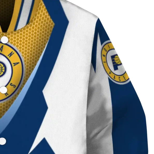 custom indiana pacers v stripes blue white varsity jacket premium grade.webp