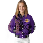 custom los angeles lakers hexagon cluster purple black varsity jacket best selling.webp