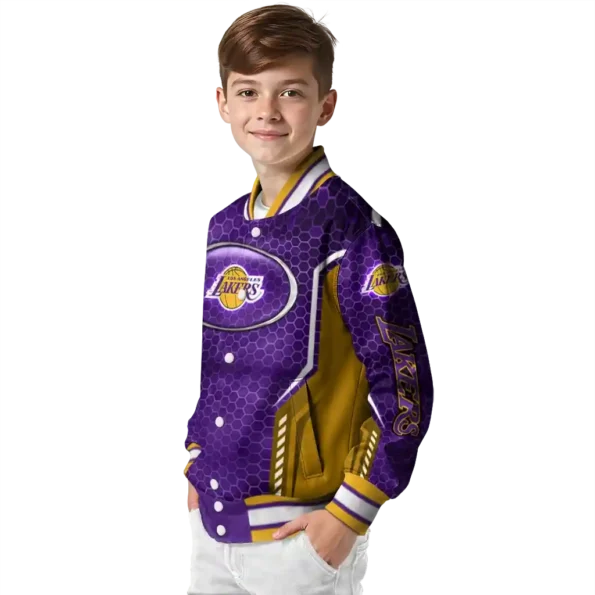 custom los angeles lakers power plate purple varsity jacket trendy.webp