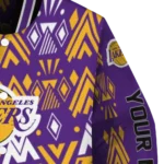 custom los angeles lakers pyramid shapes purple varsity jacket best selling.webp