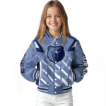 custom memphis grizzlies chevron angles blue varsity jacket best selling.webp