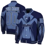 custom memphis grizzlies spider mark blue varsity jacket best selling.webp