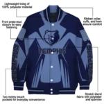 custom memphis grizzlies spider mark blue varsity jacket best selling.webp