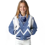 custom memphis grizzlies v stripes blue white varsity jacket best selling.webp