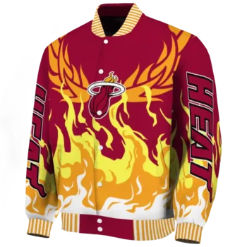 custom miami heat winged blaze red white varsity jacket best selling.webp