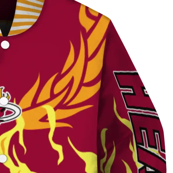 custom miami heat winged blaze red white varsity jacket premium grade.webp