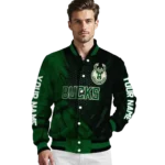 custom milwaukee bucks hexagon mesh green black varsity jacket best selling.webp