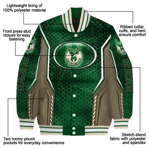 custom milwaukee bucks power plate green varsity jacket new arrival.webp