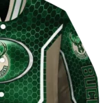 custom milwaukee bucks power plate green varsity jacket best selling.webp
