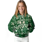 custom milwaukee bucks pyramid shapes green varsity jacket best selling.webp