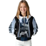 custom minnesota timberwolves mesh effect midnight blue black bomber jacket best selling