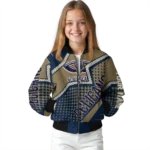 custom new orleans pelicans star burst navy bomber jacket best selling