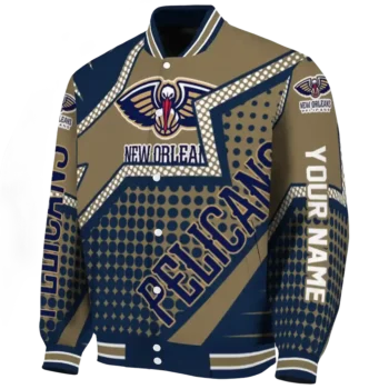 custom new orleans pelicans star burst navy varsity jacket best selling.webp