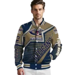 custom new orleans pelicans star burst navy varsity jacket best selling.webp