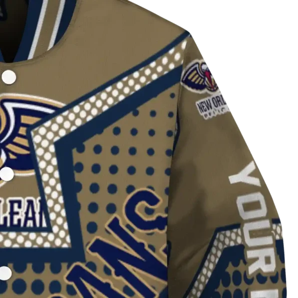 custom new orleans pelicans star burst navy varsity jacket premium grade.webp